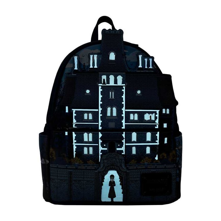 Loungefly Wednesday Nevermore Academy backpack – 3