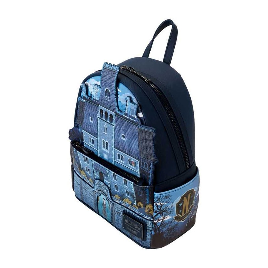 Loungefly Wednesday Nevermore Academy backpack – 4