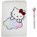 Cyp Brands Hello Kitty plush notebook + pen set Cyp Brands Hello Kitty plush notebook + pen set