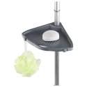 WENKO Compact настенная полка для ванной комнаты Алюминий, Пластик WENKO Compact настенная полка для ванной комнаты Алюминий, Пластик
