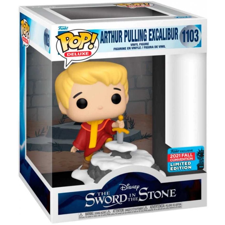 Funko POP figure Deluxe Disney The Sword in the Stone Arthur Pulling Excalibur Exclusive – 2