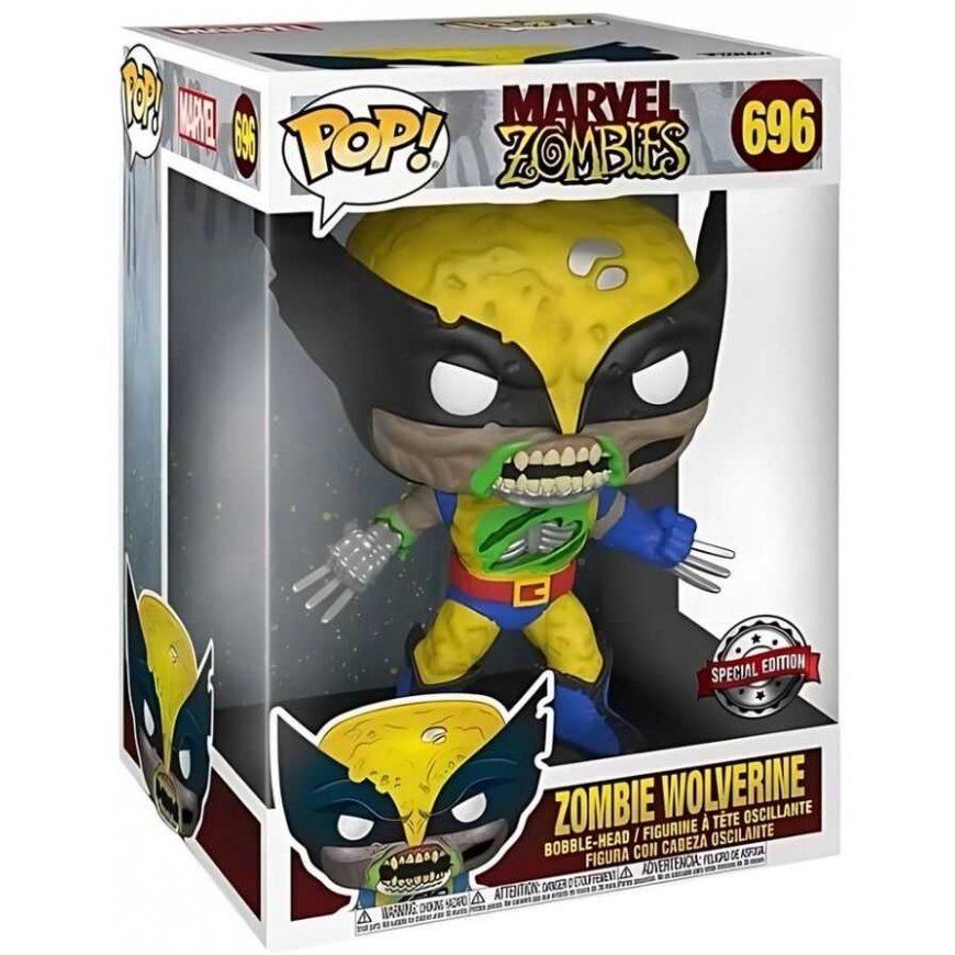Funko POP -figuuri Marvel Zombies - Zombie Wolverine Exclusive 25cm – 3