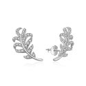 Beneto Stylish silver earrings studs AGUP2345L Beneto Stylish silver earrings studs AGUP2345L