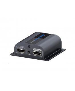 PremiumCord HDMI ilgintuvas iki 50 m per vieną Cat6/6a/7 laidą, vietinę HDMI išvestį