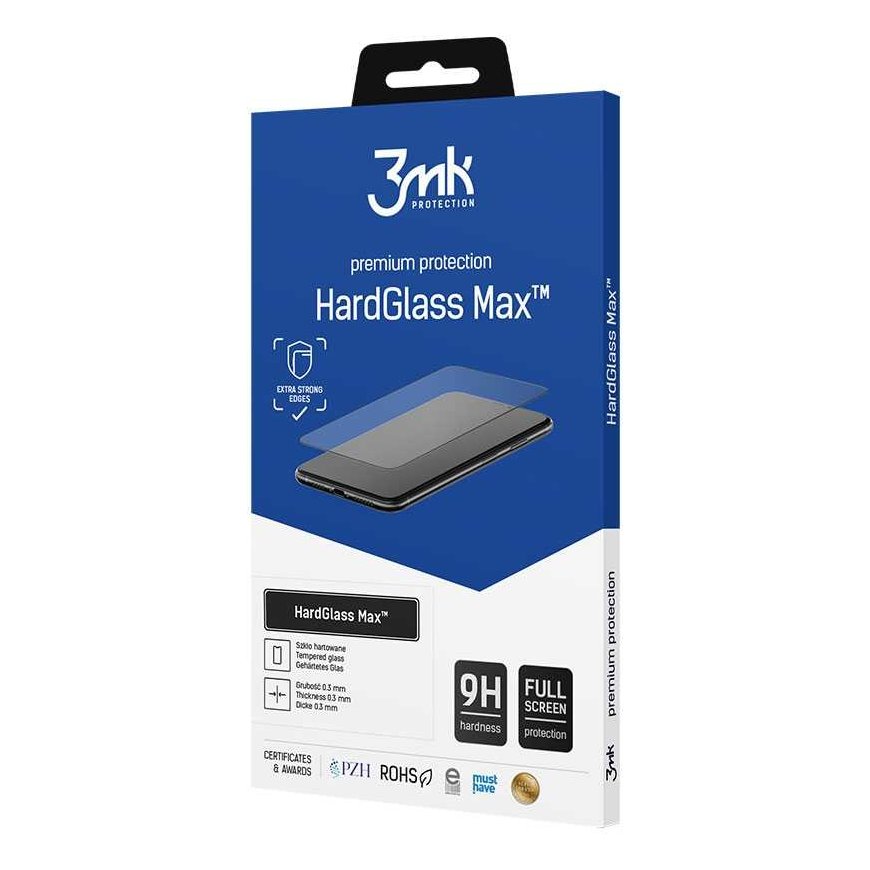 POCO X7 Pro - 3mk HardGlass Max Juodas