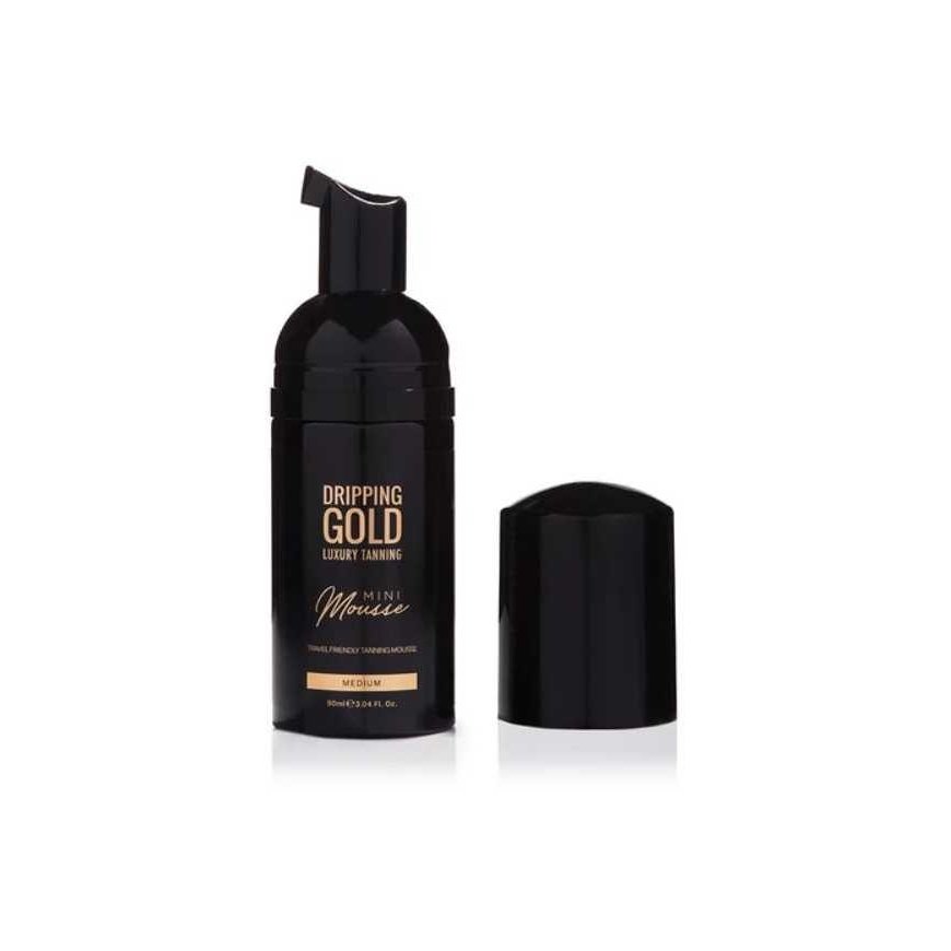 Dripping Gold Mini Mousse Travel Self-Tanning Mousse Medium Self-Tanning Cream