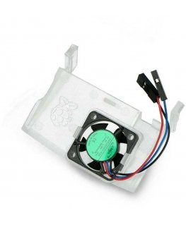 Ventiliatorius skirtas oficialiam Raspberry Pi 4B dėklui