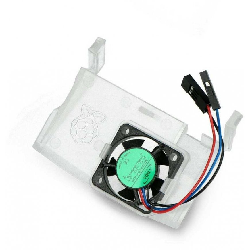Virallisen Raspberry Pi 4B -kotelon tuuletin