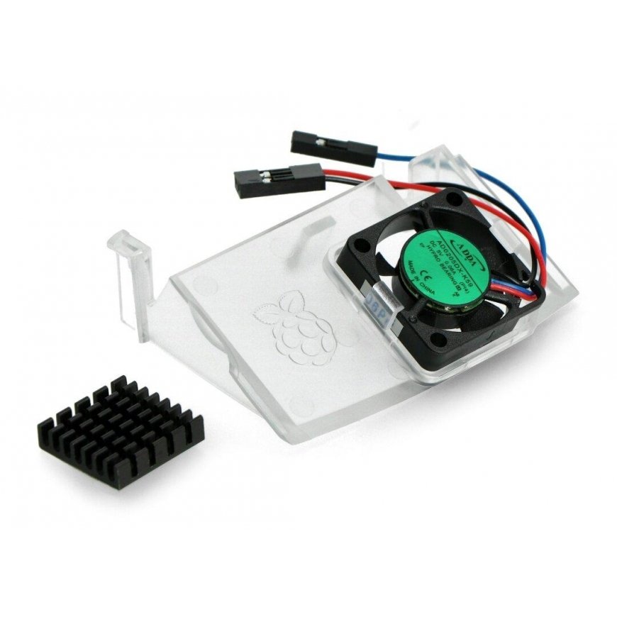 Ventiliatorius skirtas oficialiam Raspberry Pi 4B dėklui – 4