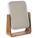 Bigbuy Beauty Mirror with mounting frame Natureo White 22 x 16 x 6 cm Bigbuy Beauty Mirror with mounting frame Natureo White 22 x 16 x 6 cm
