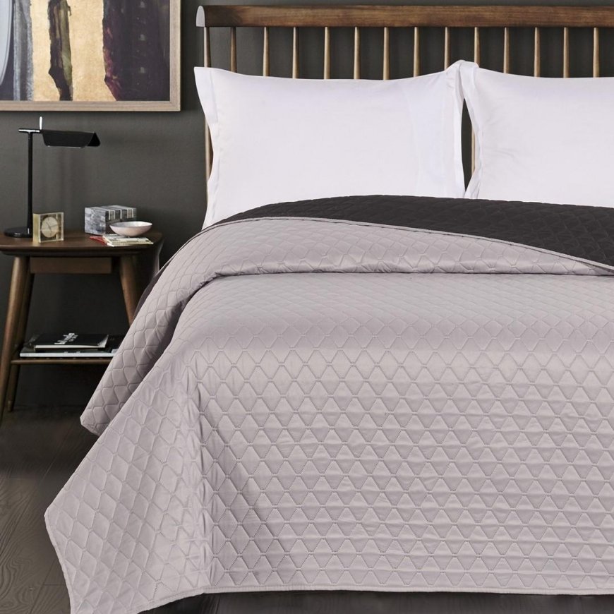 DecoKing Bedding, gray, fabric type – textile microfiber 240x260, – 2