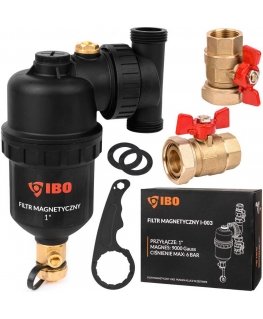 Ibo Dambat Dambat Filtras magnetinis 1' plast. korp.I-003 universalus pajung.