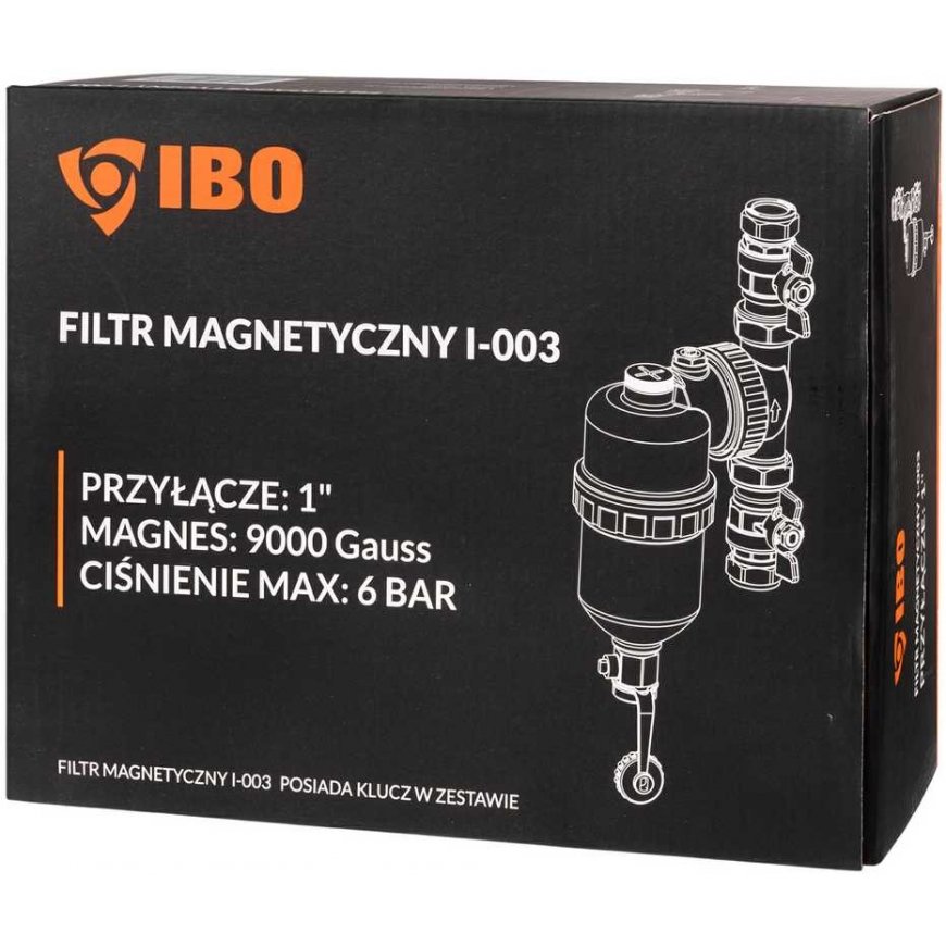 Ibo Dambat Dambat Magnetic filter 1' plastic body I-003 universal connection – 5