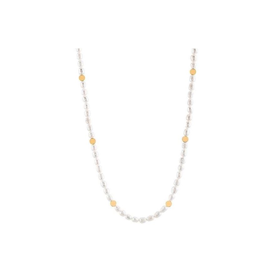 Troli Elegantiškas karoliai su tikrais perlais VAAXP1319G