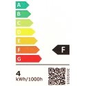 Mw Power COB LED-nauha 8W 3000K 24V 320LED/m 5 metriä IP20 Mw Power COB LED-nauha 8W 3000K 24V 320LED/m 5 metriä IP20