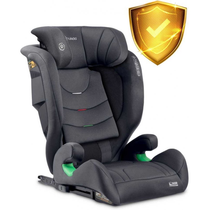 Turvaistuin Nukido Louis Soft grey15-36 kg ISOFIX – 2