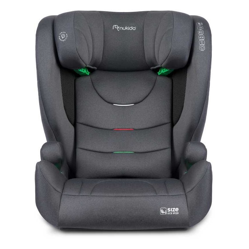 Turvaistuin Nukido Louis Soft grey15-36 kg ISOFIX – 4