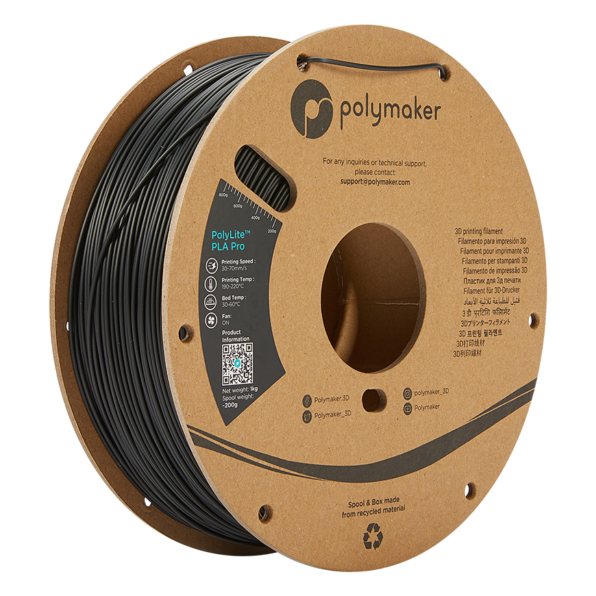 Polymaker PolyLite PLA PRO - 1kg - 1.75mm - Orange