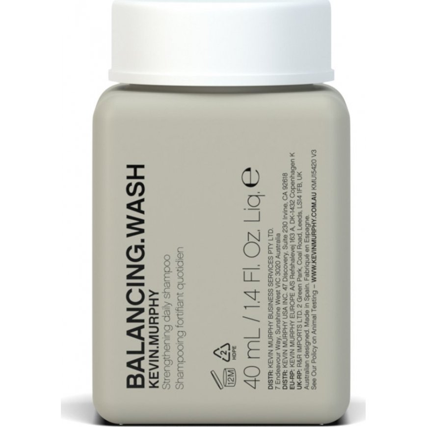 Kevin Murphy, Balancing Wash, Plaukų šampūnas, stiprinimui, 40 ml Moterims – 2