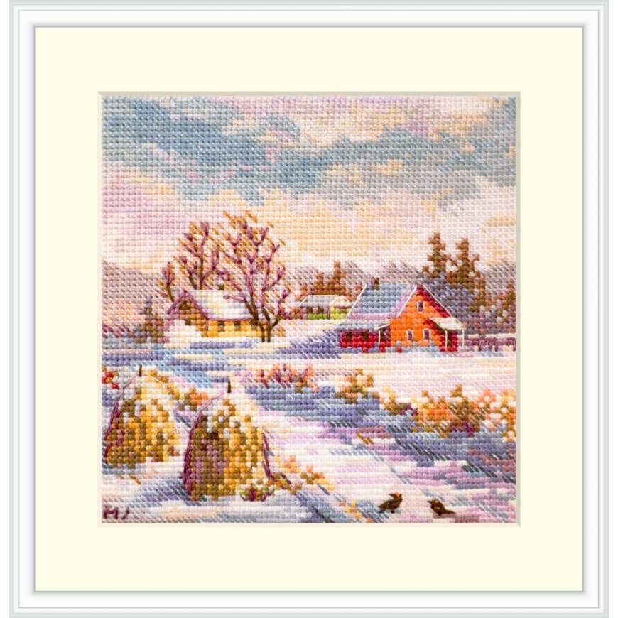 Merejka Cross stitch kit Winter 11.5x11.5 SK267A – 2