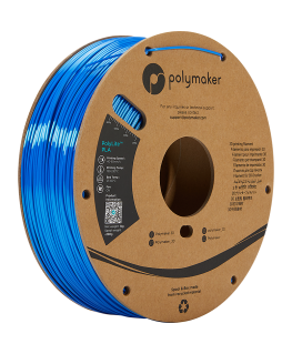Polymaker PolyLite PLA - 1kg - 1.75mm - Silk Mėlyna