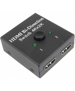 PremiumCord HDMI jungiklis 4K, FULL HD 1080p dvikryptis 2-1 arba 1-2