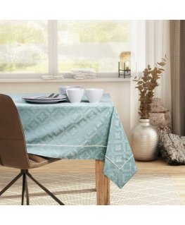 Pöytäliina Maya minttupainattu klassinen 40x140 DecoKing