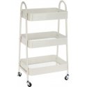 Storage Solutions 3-kerroksinen keittiövaunu pyörillä Storage Solutions 3-kerroksinen keittiövaunu pyörillä