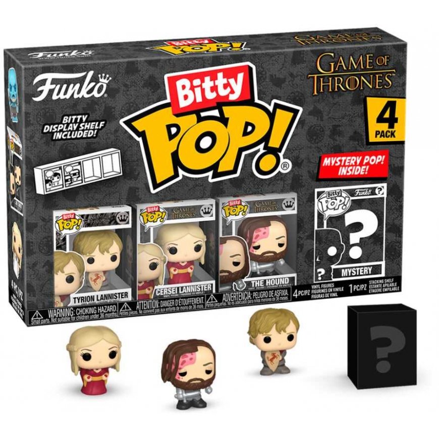 Funko Blister 4 hahmoa Bitty POP Game of Thrones Tyrion
