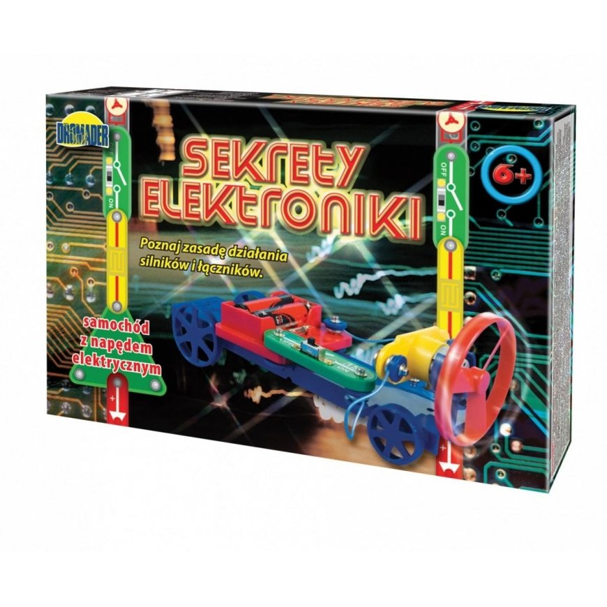 Koulutussarja – Elektroniikan salaisuudet – sähköauto – Dromader 87291 – 4