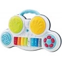 Lean Toys Interaktyvus mokomasis fortepijonas su būgnais Spalvingi gyvūnų garsai Lean Toys Interaktyvus mokomasis fortepijonas su būgnais Spalvingi gyvūnų garsai