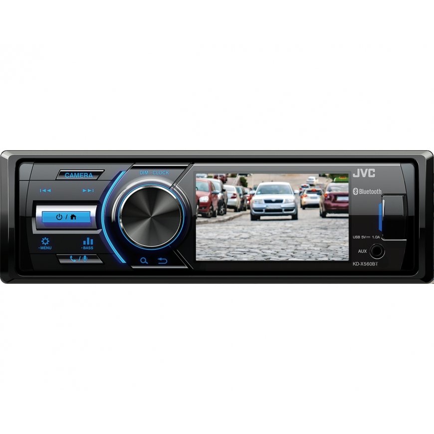 JVC KD-X560BT Melns 180 W Bluetooth