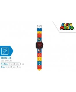 Kids Licensing Super Mario LED laikrodis