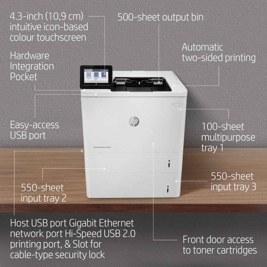 HP LaserJet Enterprise M612dn – 5