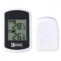 Emos E0042 Elektroninis aplinkos termometras Vidaus / lauko Juoda, Balta