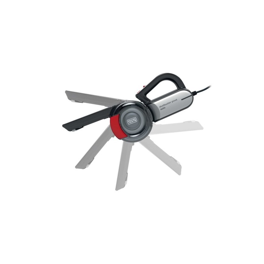 Black & Decker PV1200AV-XK rokas turamais putekļsūcējs Melns, Pelēks Bezmaisa – 2