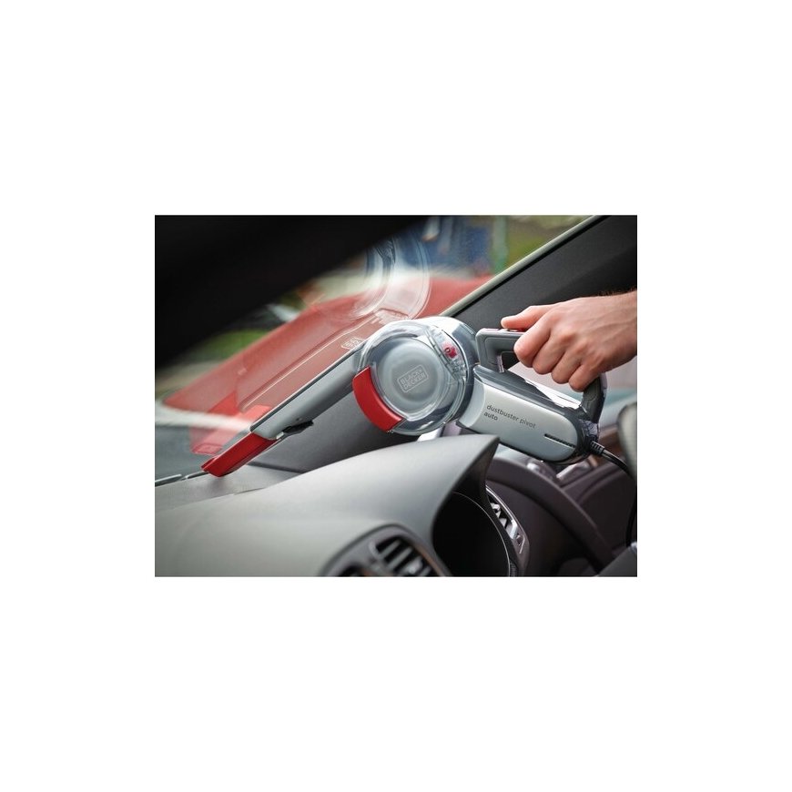 Black & Decker PV1200AV-XK rokas turamais putekļsūcējs Melns, Pelēks Bezmaisa – 5