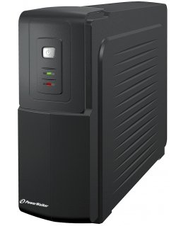 PowerWalker VFD 1000 nepertraukiamo maitinimo resursai (UPS) 1 kVA 600 W 3 AC išvestis(ys / čių)