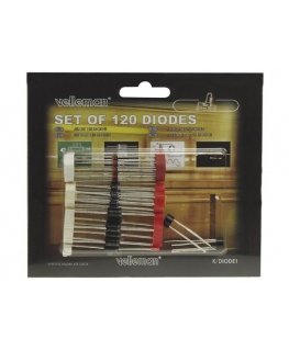 Velleman K/DIODE1 diodas Light Emitting Diodes (LEDs) 120 vnt