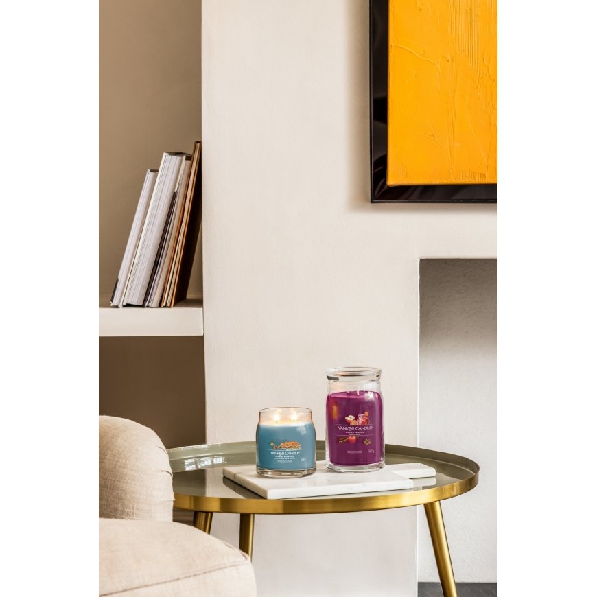 Yankee Candle 1743377E восковая свеча Цилиндр Кардамон, Уд, Ваниль Синий 1 шт – 2