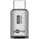 Goobay 74447 гендерный адаптер USB-C Серебристый Goobay 74447 гендерный адаптер USB-C Серебристый