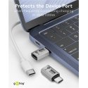Goobay 74447 cable gender changer USB-C Silver