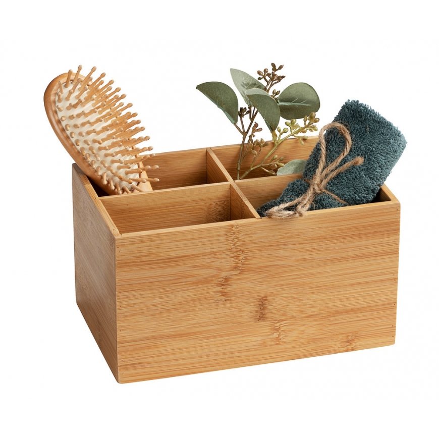WENKO 23926100 storage box Rectangular Bamboo – 2