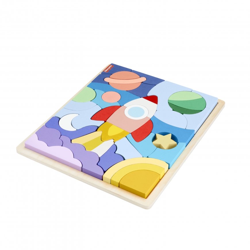 Fisher-Price HXY42 паззл Пазл в рамке 42 шт Космос – 2