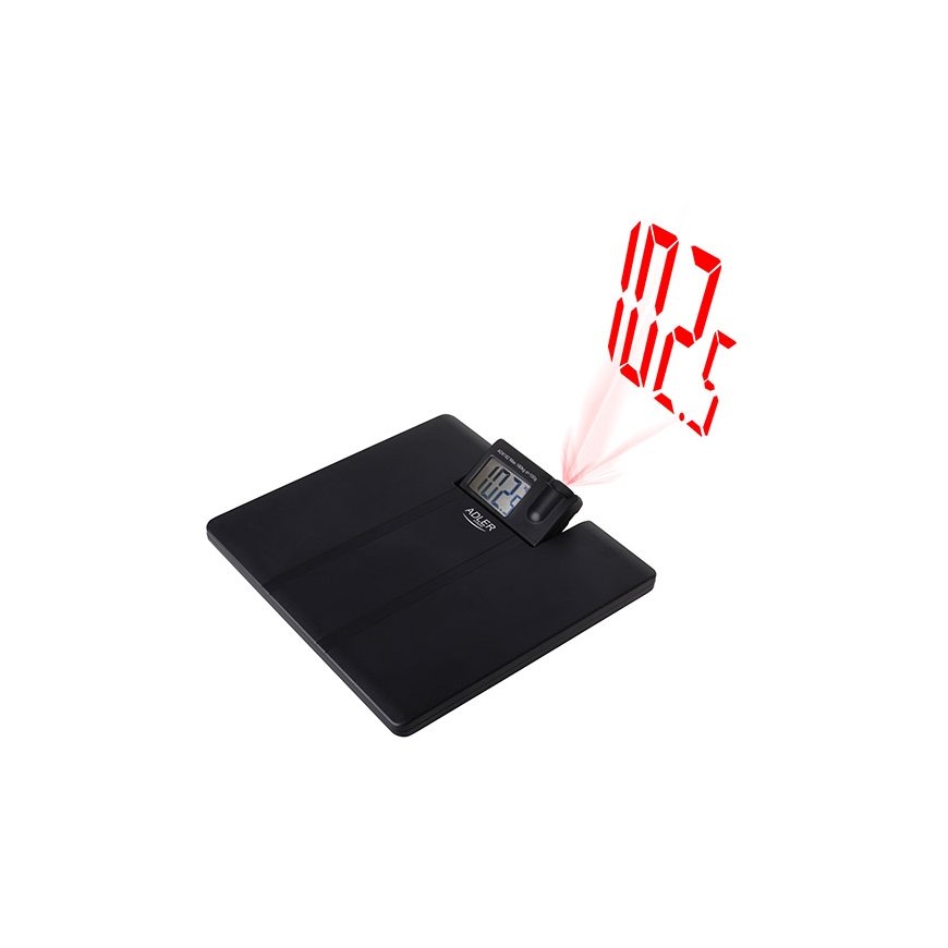 Adler AD 8182 personal scale Rectangle Black Electronic personal scale