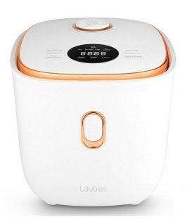 Lauben LBRCMMRC120WA ātrvārāmais katls rīsiem 1,2 L 300 W Rose Gold, Balts