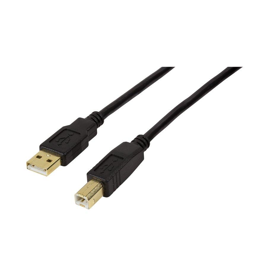 LogiLink UA0265 USB-kaapeli USB 2.0 15 m USB A USB B musta