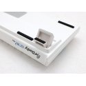 Ducky DKON2061ST klaviatuur Mängimine USB QWERTZ Saksa keel Valge