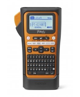 Brother PT-E310BTVP etiķešu printeris Termālā pārsūtīšana 180 x 180 DPI 20 mm/sec Vadu & Bezvadu HSE/TZe Bluetooth QWERTY