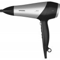 Grundig HD 6080 B hair dryer 2200 W Black, Silver